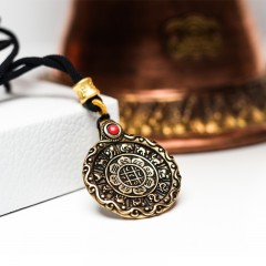 藏汉一家九宫八卦雕刻	1件/盒