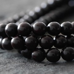 黑檀木圆珠108手串	1件/盒