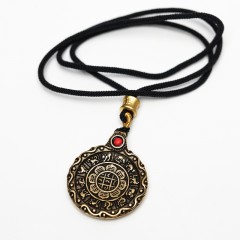 藏汉一家九宫八卦雕刻	1件/盒