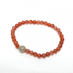 九紫离火鸿运冰飘南红串（五色经幡系列）	1件/盒